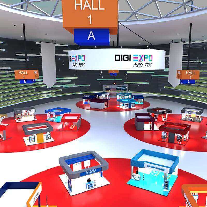 Auto Expo Hall Interior