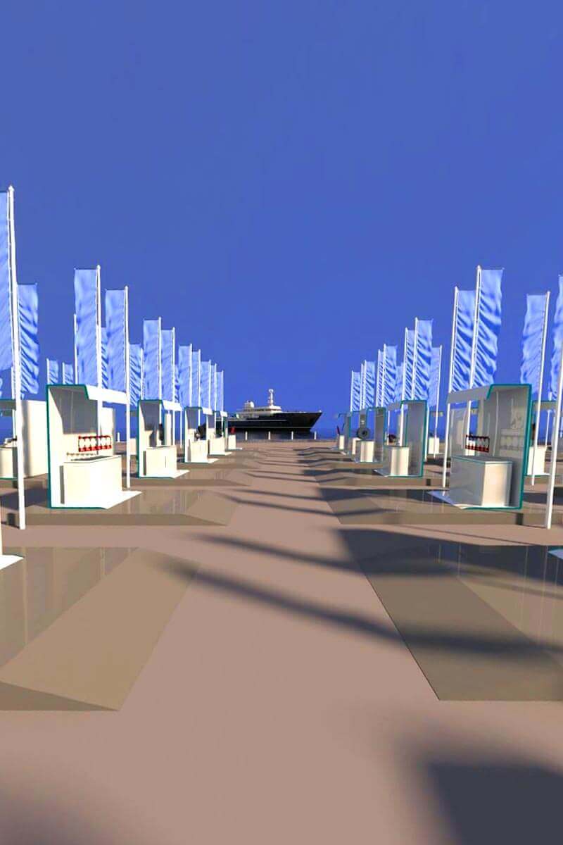 Virtual Automotive Manufacturing Trade Exhibition open ground